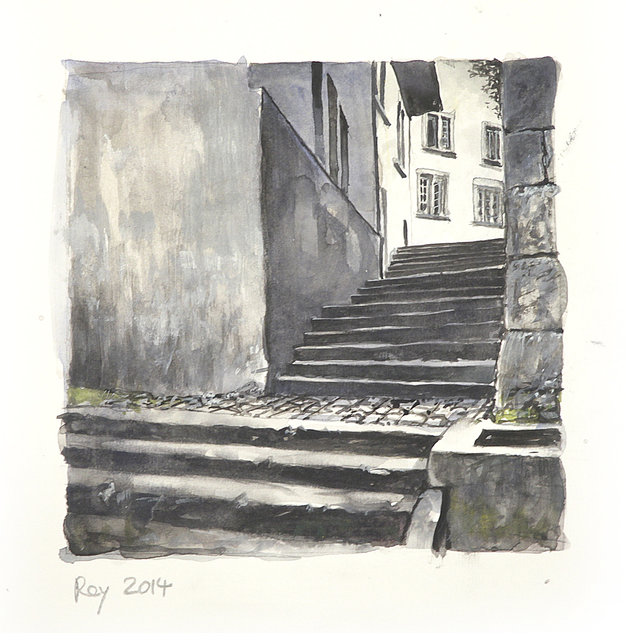 Samuel Rey - Escaliers en Auge